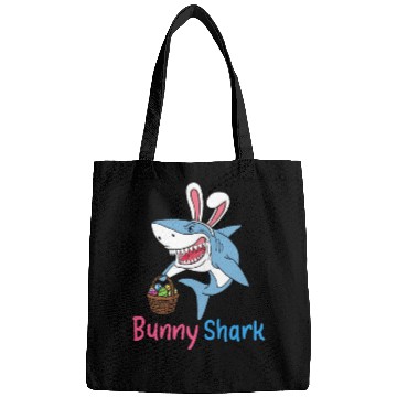 Discover Bunny Shark Easter Sunday Egg Hunting Holiday Gift Bags
