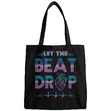 Discover Let The Beat Drop For Nurses Bags