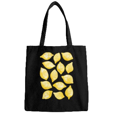 Discover Lemon Watercolor Bags
