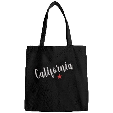 Discover California Bear Flag Bags