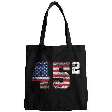 Discover Trump 45 Squared Republican Bags