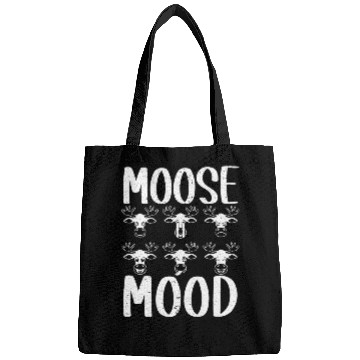 Discover Moose Mood Wildlife Animal Alces Elk Deer Bags