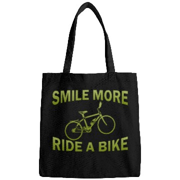 Discover SMILE MORE RIDE A BIKE Bags