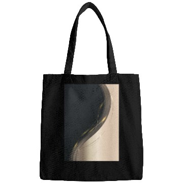 Discover Luxury Elegant Black Gold Wave Bags