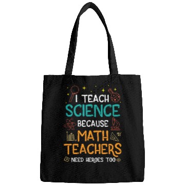 Discover Science Teacher Funny Saying Teacher's Day Gift Bags
