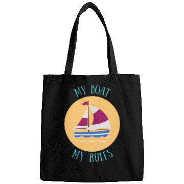 Discover My Boat My Rules Bags