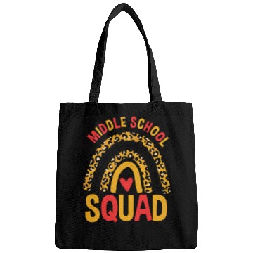 Discover Back To School Leopard Middle School Squad Bags