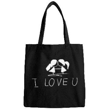 Discover lesbian couple couple i love you Bags