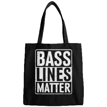 Discover Bass Lines Matter Bass Guitar Bassist EDM Music Bags