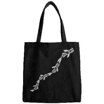 Discover row koi fish nishikigoi Bags