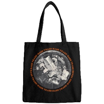 Discover "BASH TRASH" Reduce Reuse Recycle Climate Ecology Bags