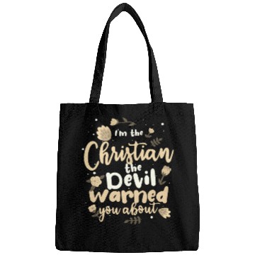 Discover Christian Gift the Devil Warned You About Bags
