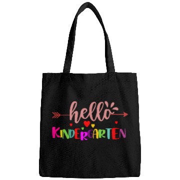 Discover First Day of School Hello Kindergarten Teacher Bags