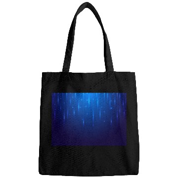 Discover Navy Blue Glowing Neon Dots Bags
