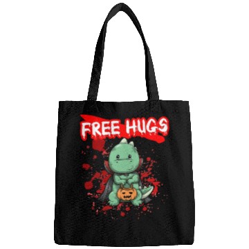 Discover Free Hugs Halloween Sarcasm Scary Creepy Costume Bags
