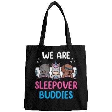 Discover We Are Sleepover Buddies Cute Party Overnight Bags