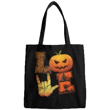 Discover Halloween Love Pumpkin Bags