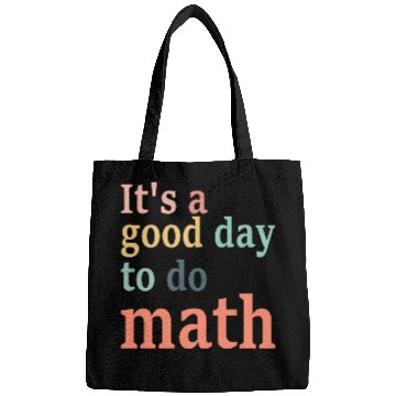 Discover It's A Good Day To Do Math Bags