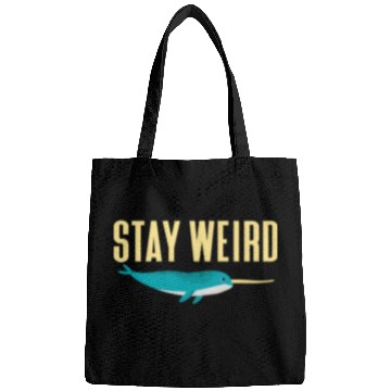Discover Stay Weird, Narwhal Bags
