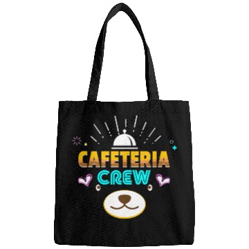 Discover Cafeteria Crew School Lunch Lady Worker Squad Bags