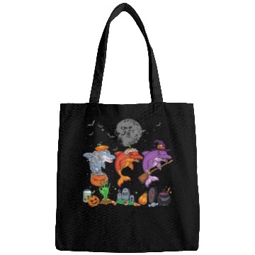 Discover Mummy Pumpkin Witch Dolphin Halloween Bags