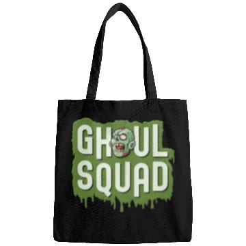 Discover Ghoul Squad Creepy Scary Zombie Cute Halloween Bags