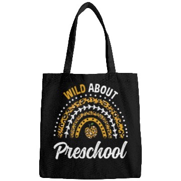 Discover Wild About Preschool Teacher Rainbow Bags