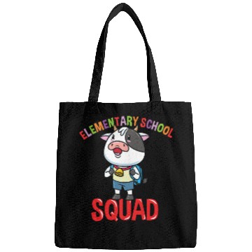 Discover Cow Back To School Elementary School Squad Bags