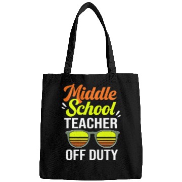 Discover Summer Vacation Middle School Teacher Off Duty Bags