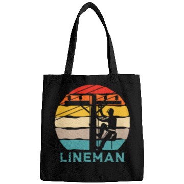 Discover Lineman Retro Vintage Bags