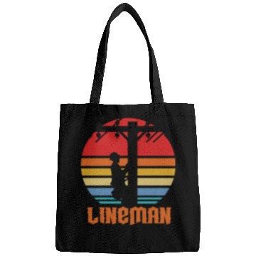 Discover Lineman Retro Vintage Bags