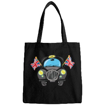 Discover Taxi Hackney the black cab in London Bags