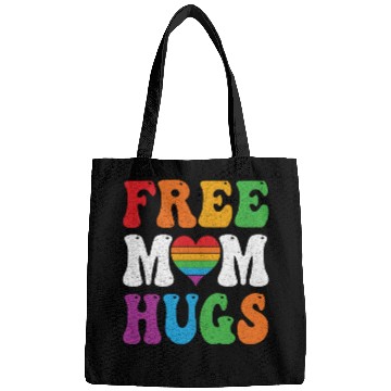 Discover Free Mom Hugs Pride Bags Rainbow Heart LGBT Pride