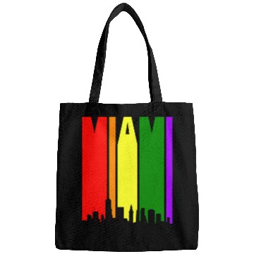 Discover Miami Gay Pride Rainbow Bags