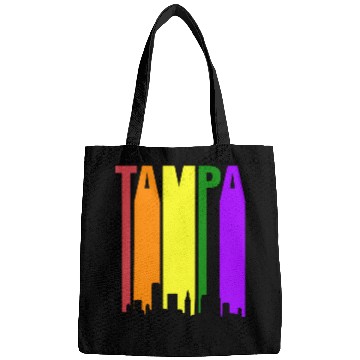 Discover Tampa Florida Gay Pride Rainbow Bags