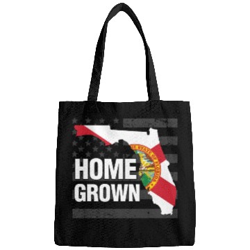 Discover Florida Homegrown American Flag Bags