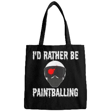Discover I'D Rather Be Paintballing Paintball Son Dad Bags