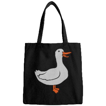 Discover Cartoon bird cute goose Bags