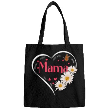 Discover Mama Daisy Flower Heart Women Bags