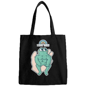 Discover FROG YEAH Funny Cute Frog Bags