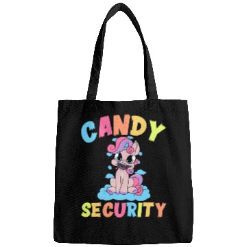 Discover Candy Security Funny Easy Unicorn Halloween Costum Bags