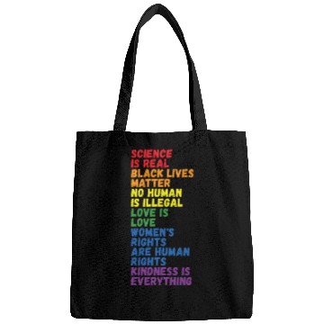 Discover Kindness is everything LGBTQ+ Pride Bags