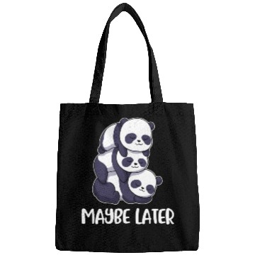 Discover Maybe Later Panda Funny Panda Gift Bags