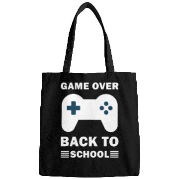 Discover Game Over Back To School Funny Video Gamer Gaming Bags
