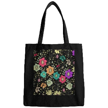 Discover Flowers Women Floral Colorful Wildflower Bags
