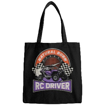 Discover Natural Born RC car Driver Racer Remote Controlled Bags