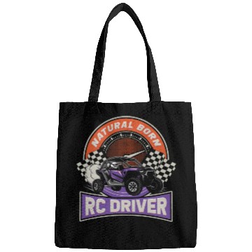 Discover Natural Born RC car Driver Racer Remote Controlled Bags
