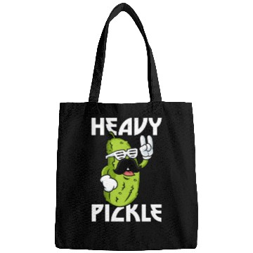 Discover Heavy Pickle Metal Fan Metalhead Bags