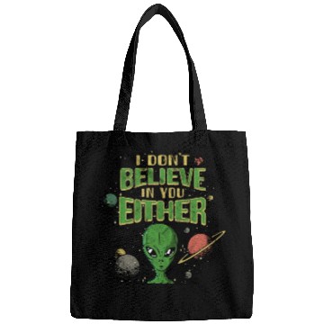 Discover Alien Galaxy Ufo Extraterrestrial Spaceship space Bags
