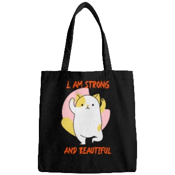 Discover strong and beautiful cat. Bags